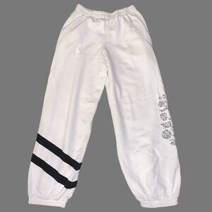 Free People FP Movement All Star Logo Sweat Pants Slouchy Oversized Baggy Small